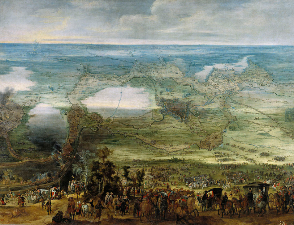 Painting of the siege of Breda in 1624