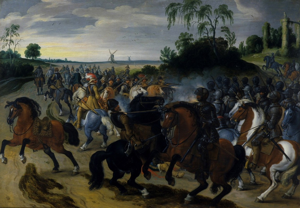 Cavalry engagement from the struggle of the Dutch against Spain