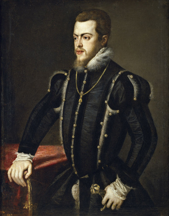 Philip II portrait by Titian