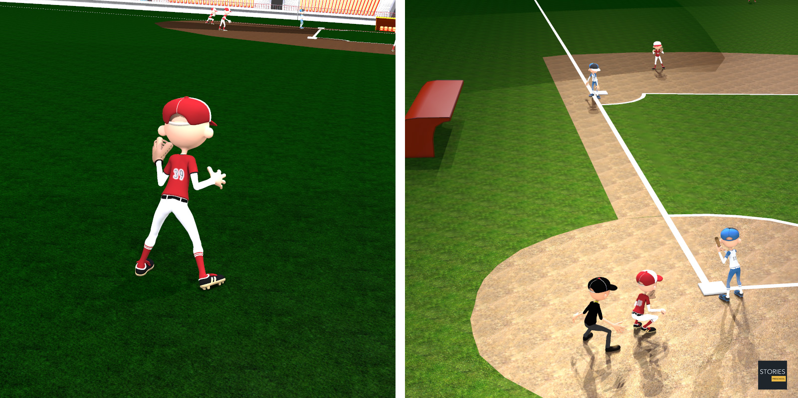 Baseball Fielding | Stories Preschool