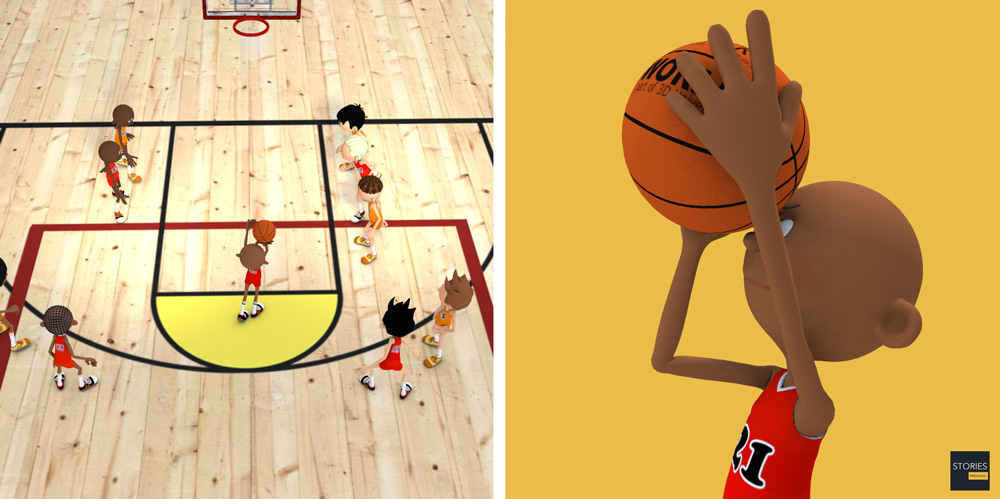Basketball Free Throw - Stories Preschool