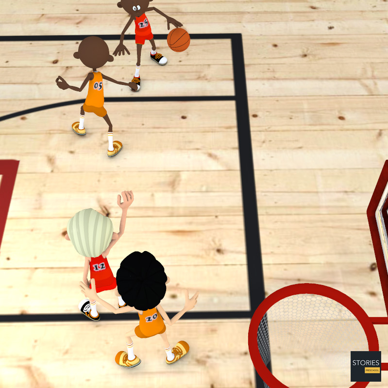 Basketball Offensive plays - Stories Preschool