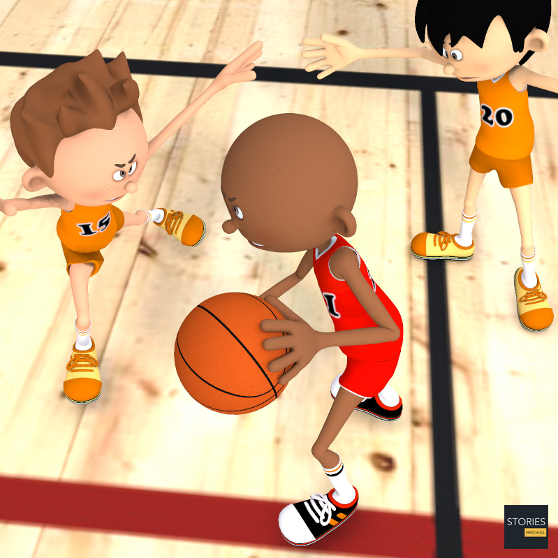 Basketball Jordan Rules - Stories Preschool