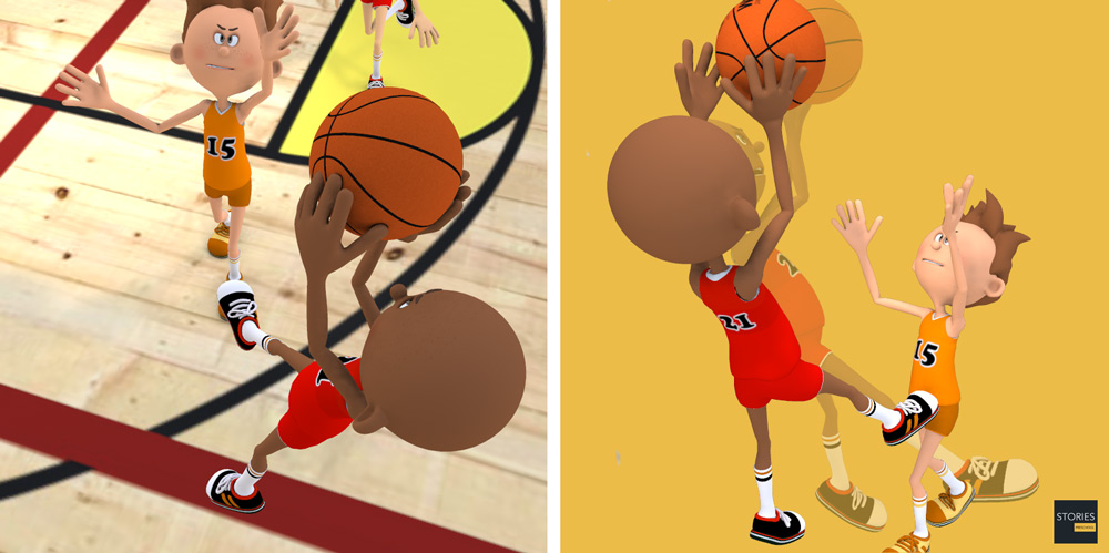 Basketball Shooting - Stories Preschool