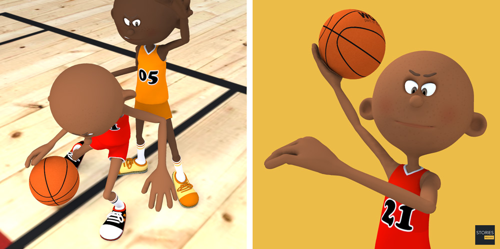 Basketball Hook Shot - Stories Preschool