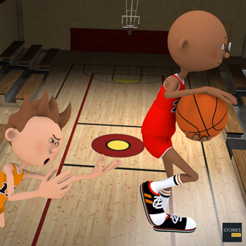 Basketball technical foul - Stories Preschool