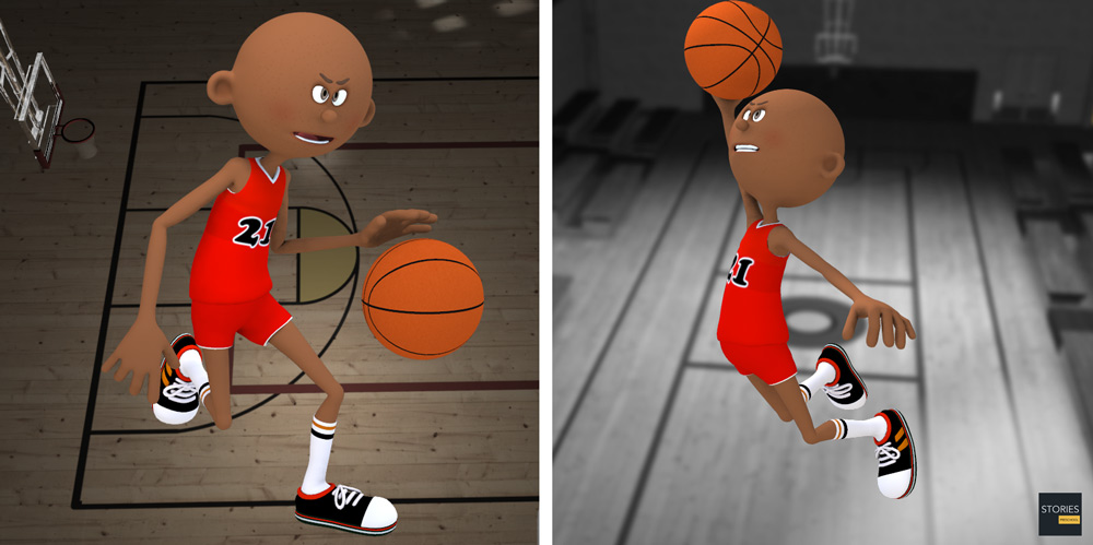 Basketball Players - Stories Preschool