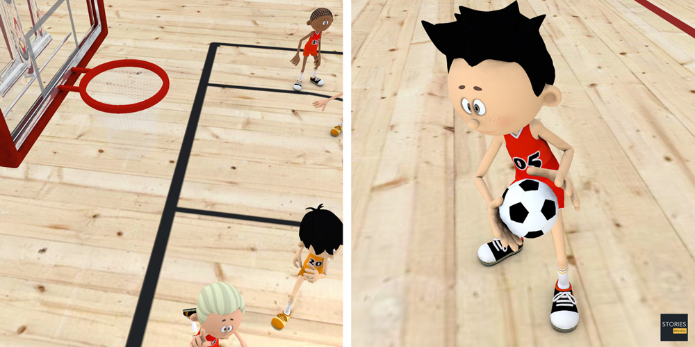 Basketball Game - Stories Preschool