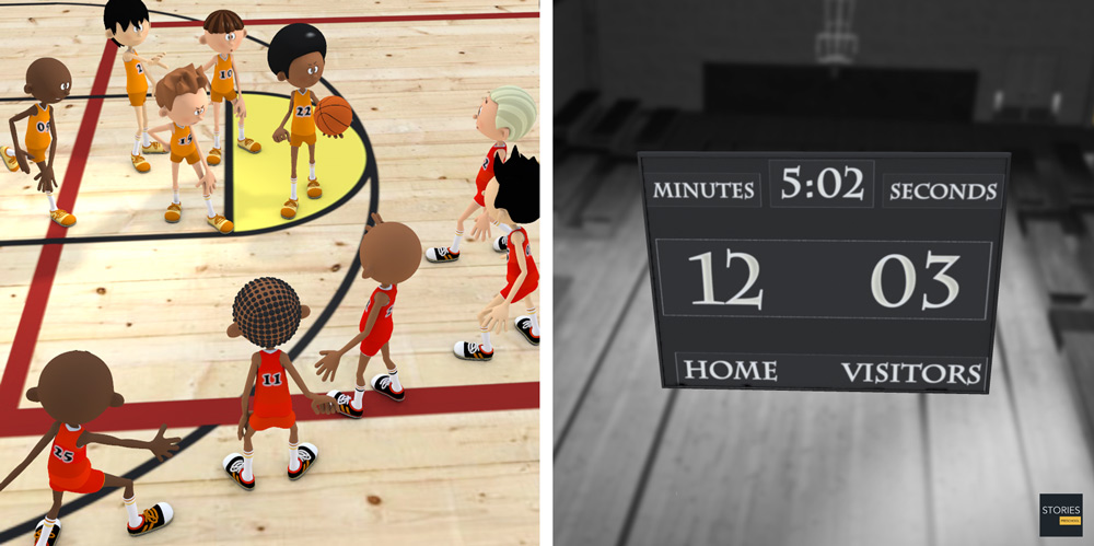 Basketball Game - Stories Preschool