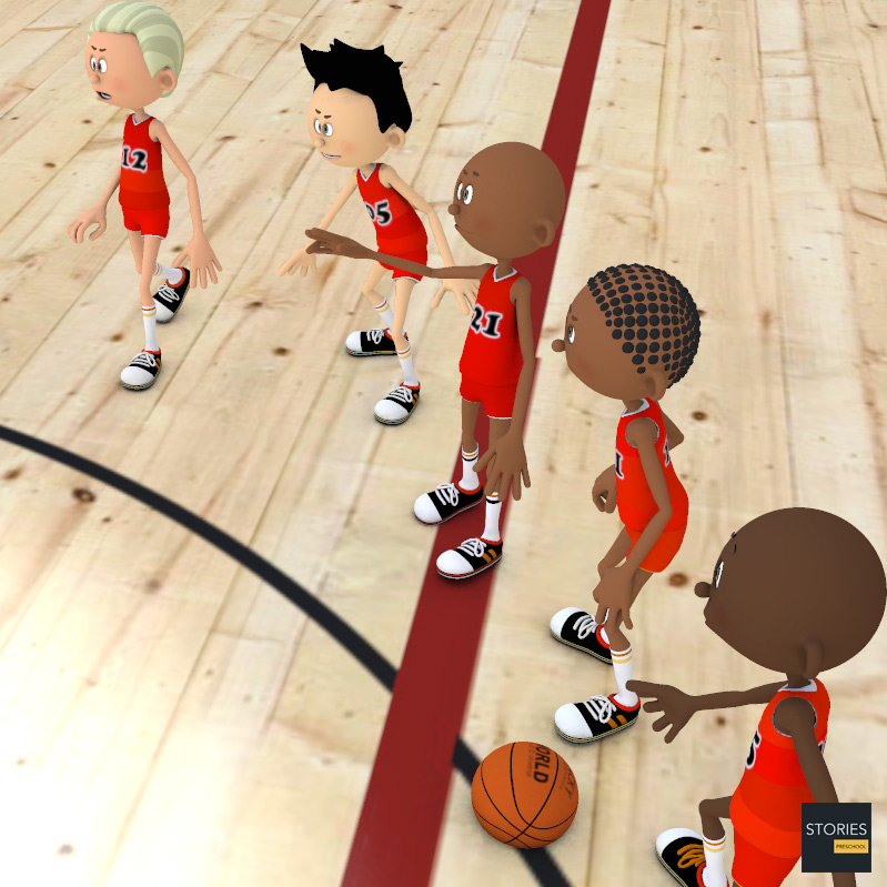 Basketball Positions - Stories Preschool