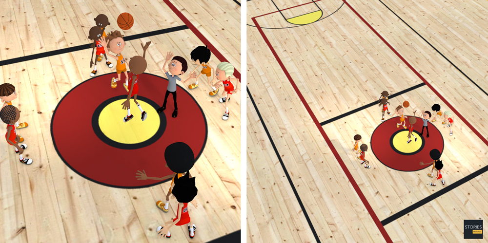 Basketball Court - Stories Preschool