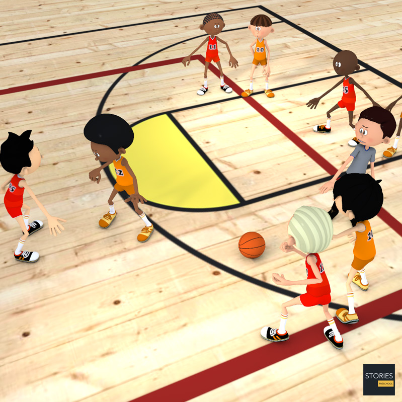 Basketball Technical Foul - Stories Preschool