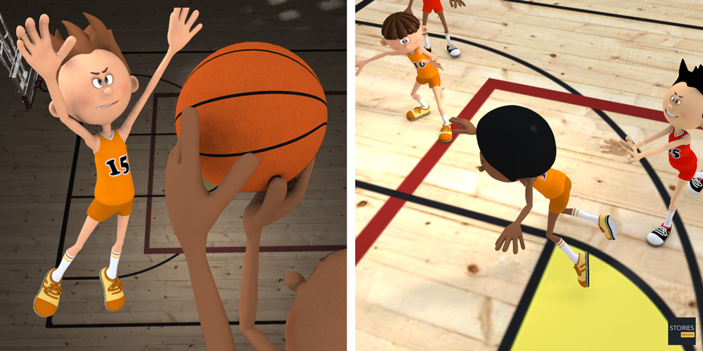 Basketball Foul - Stories Preschool