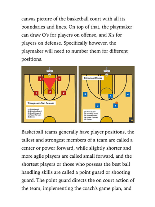Basketball Playbook Strategies Series 3 - Stories Preschool