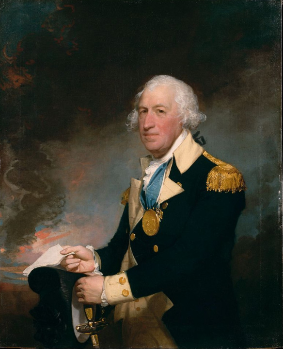 General Horatio Gates, portrait by Gilbert Stuart