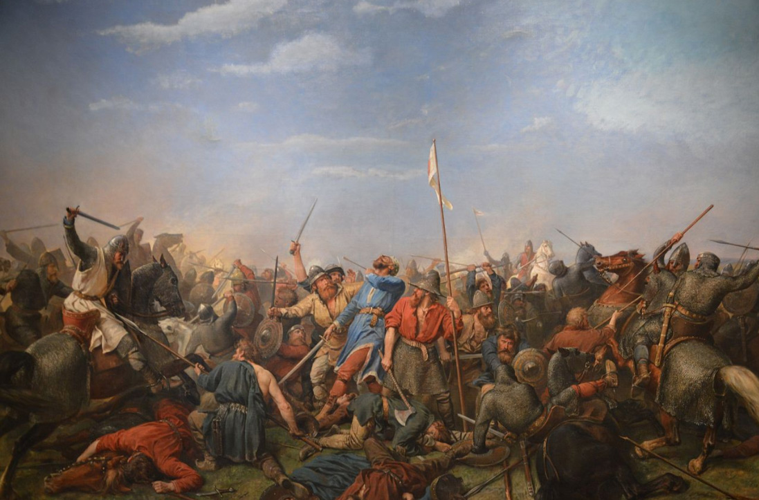 Battle of Stamford Bridge by Peter Nicolai Arbo
