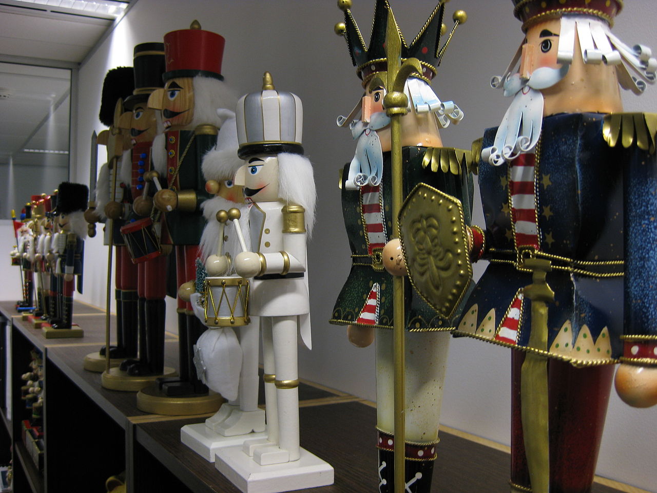 A collection of fairy tale nutcrackers