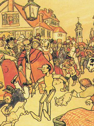 Attilio Mussino (1878 - 1954) - 1911 edition of The Adventures of Pinocchio