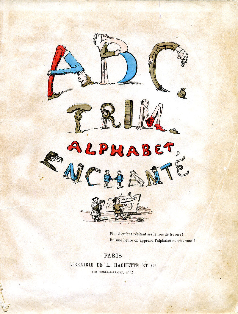 A French ABC-book printed in 1861 - Stories Preschool