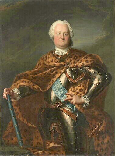 Stanisław I, painting by Jean-Marc Nattier