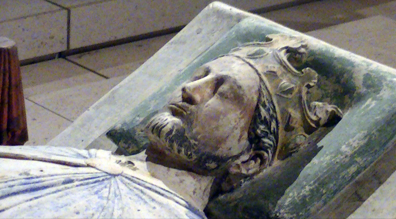Effigy (c. 1199) of Richard I at Fontevraud Abbey, Anjou
