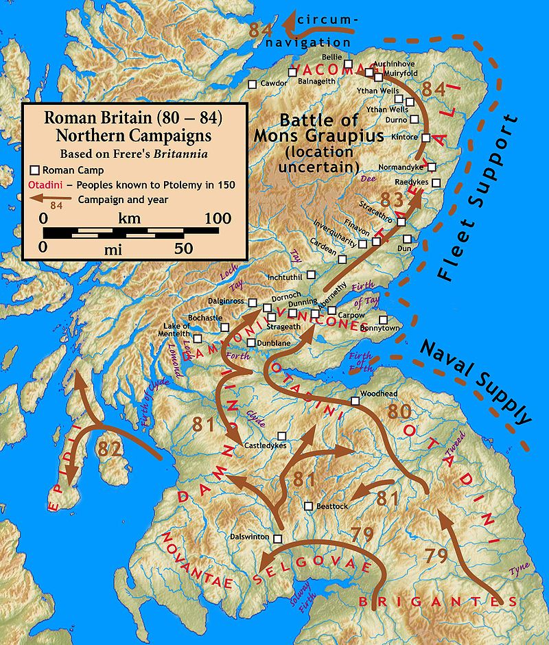 Northern British Campaigns of Agricola, 80 – 84
