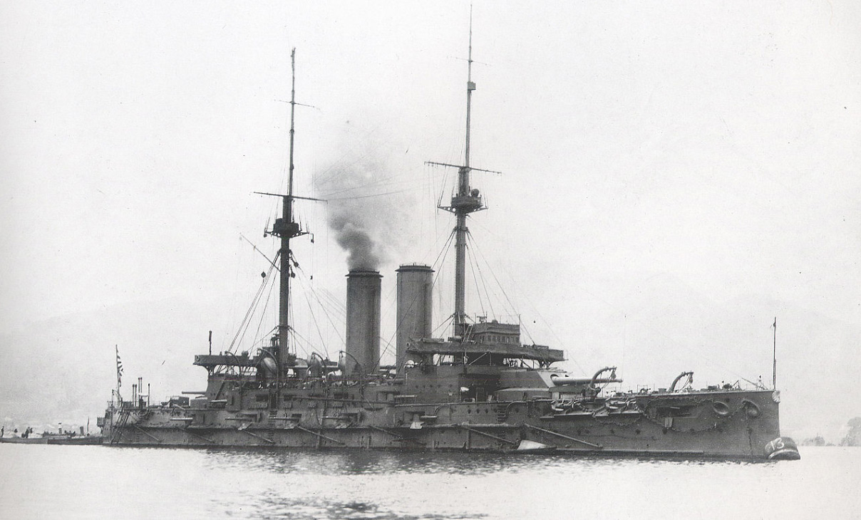Japanese Admiral Tōgō's flagship, Mikasa