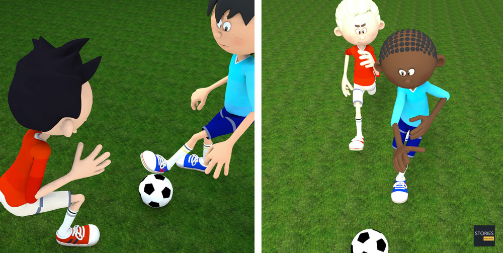 Soccer Offensive tactics: attacking - Stories Preschool