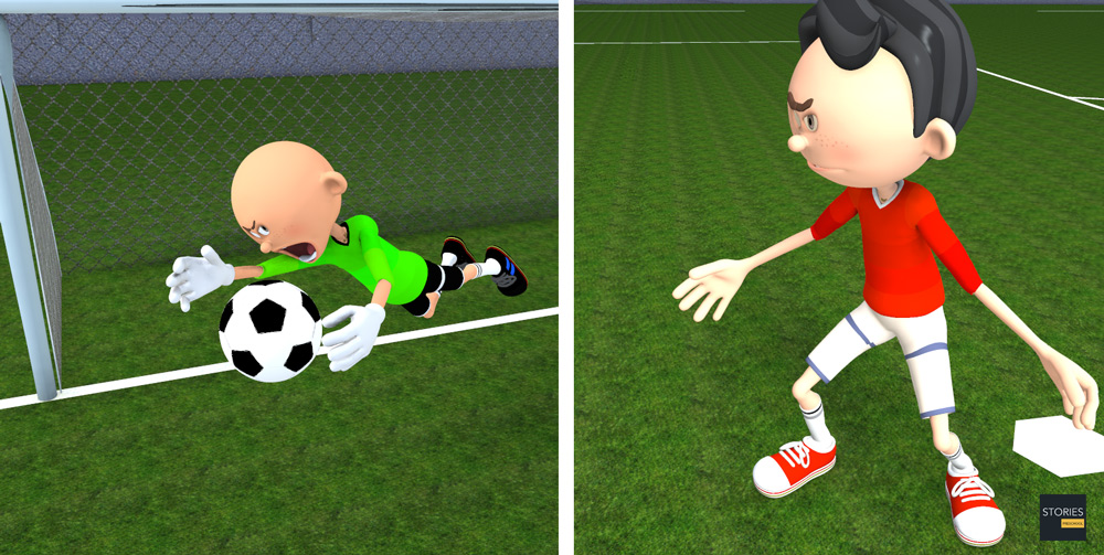 Soccer Penalty Kick - Stories Preschool