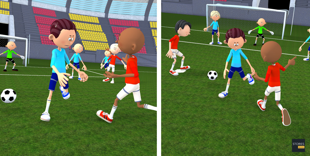 Soccer Nutmeg - Stories Preschool