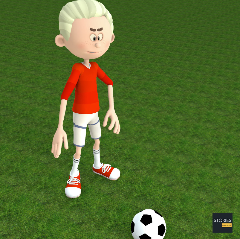 Soccer Second Striker - Stories Preschool