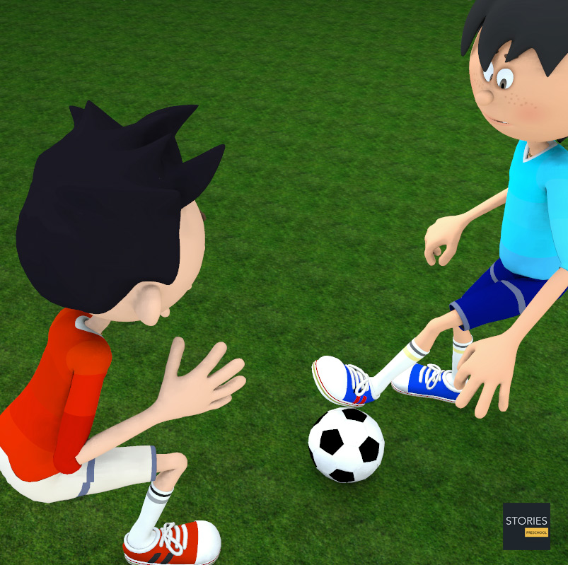 Soccer Defensive Midfielder - Stories Preschool