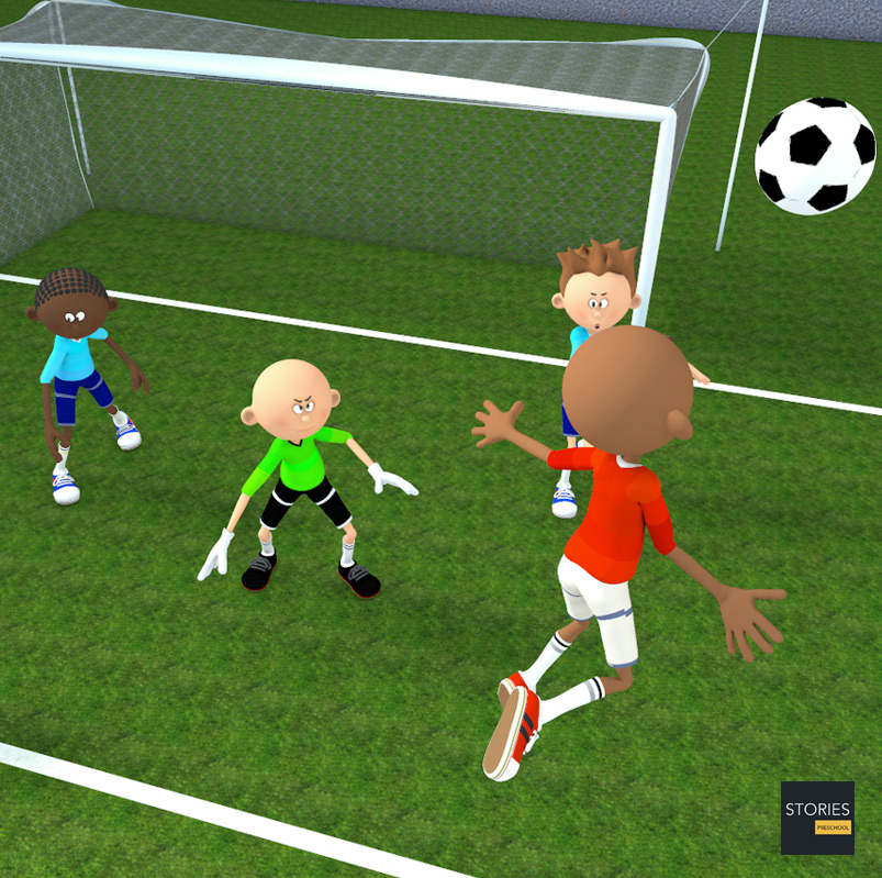 Soccer Winger - Stories Preschool
