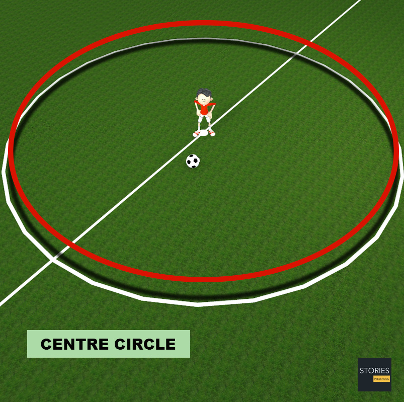 Soccer Centre Circle - Stories Preschool