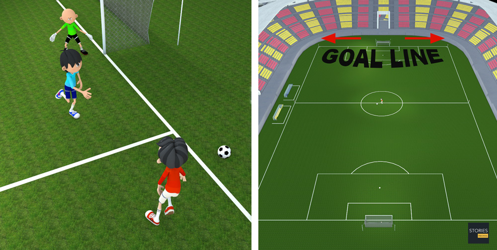 Soccer Goal Kick - Stories Preschool