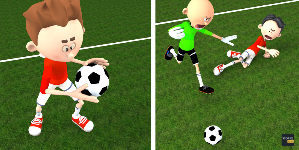 Soccer Fouls - Stories Preschool