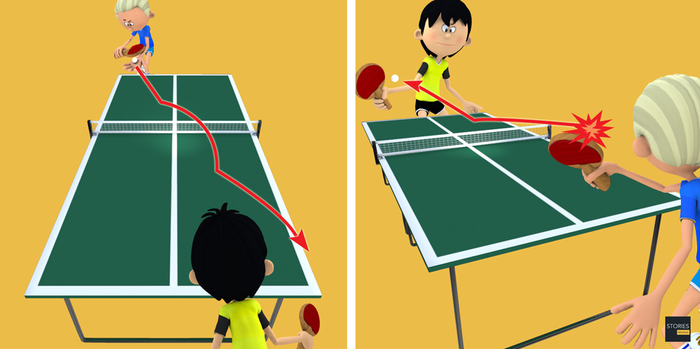 Table Tennis Gameplay - Stories Preschool
