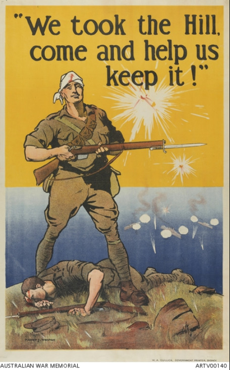 Australian recruiting poster, 1915