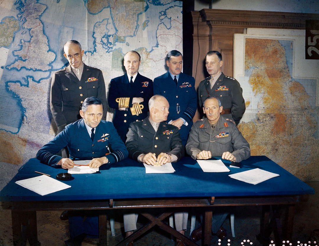 Meeting of the Supreme Headquarters Allied Expeditionary Force (SHAEF) 1 February 1944