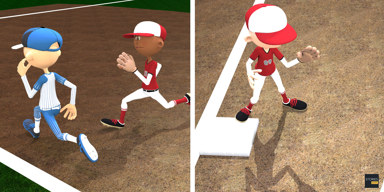 Baseball Fielding | Stories Preschool