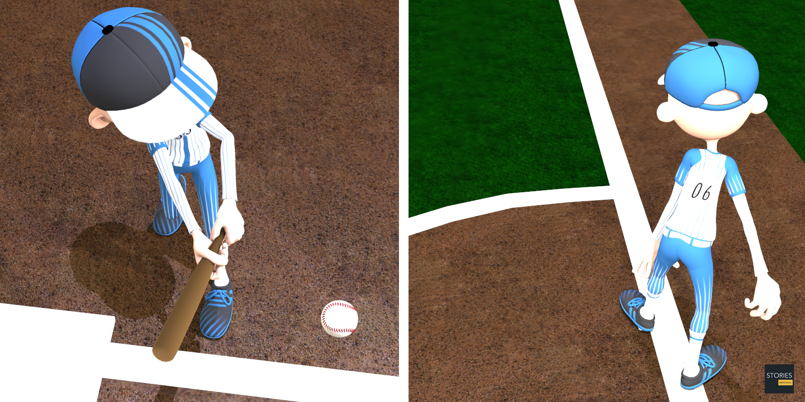 Baseball Base Running | Stories Preschool