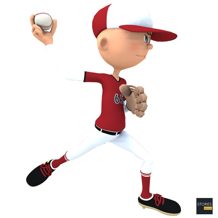  Baseball Pitcher - Stories Preschool