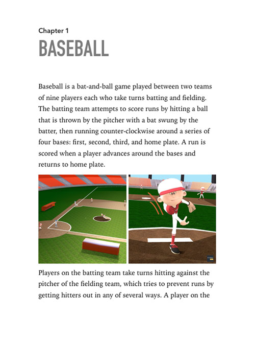 Baseball Rules and Gameplay Series 1 - Stories Preschool