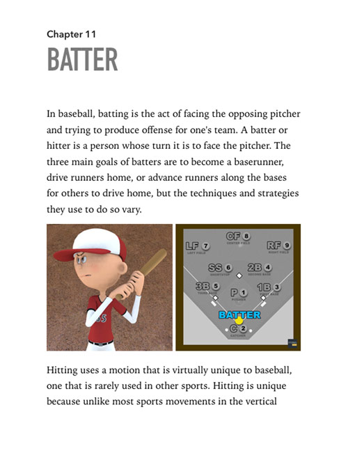 Baseball Player Positions - Stories Preschool