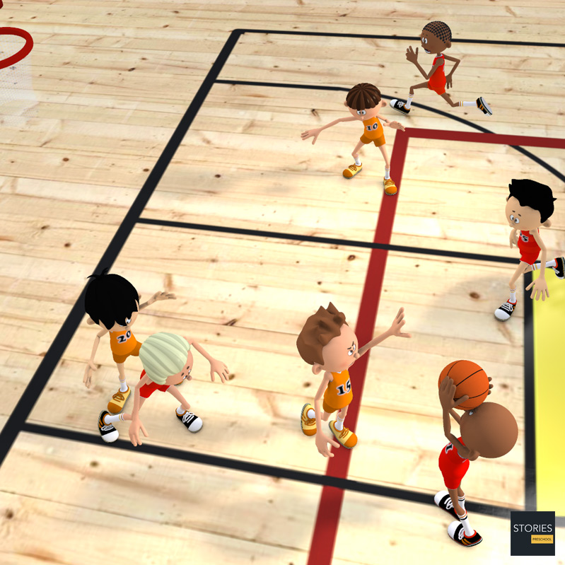 Basketball Key - Stories Preschool