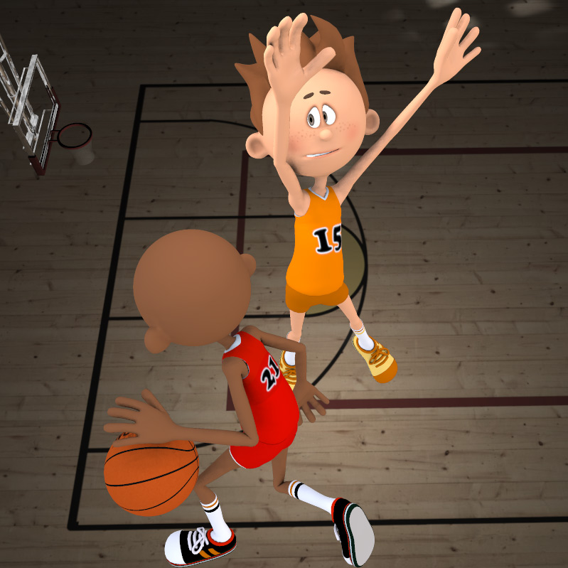 Dribbling Basketball - Stories Preschool