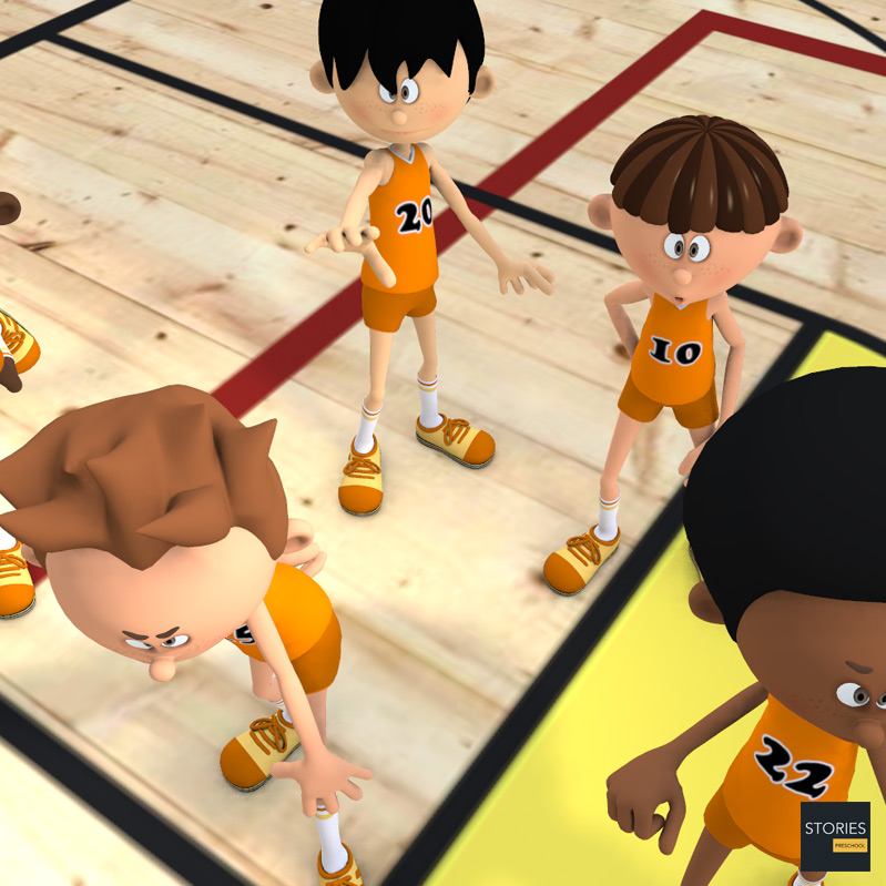 Basketball - Stories Preschool