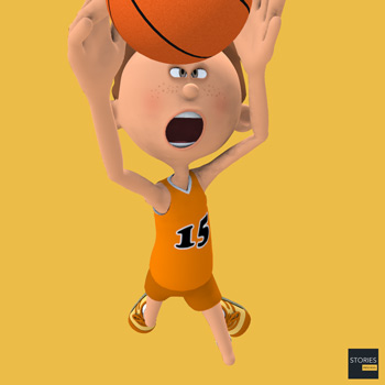 Basketball Slam Dunks - Stories Preschool