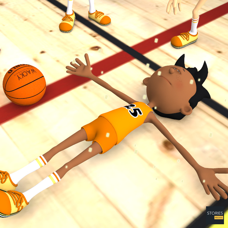 Basketball Injury | Stories Preschool