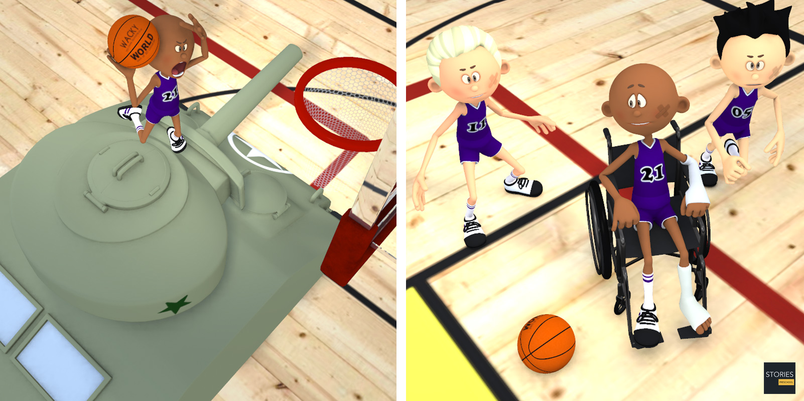 Basketball | Stories Preschool